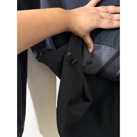 REI Co Op Men's Full Zip Hooded Softshell Jacket Black Size Large Outdoor - Picture 5 of 9